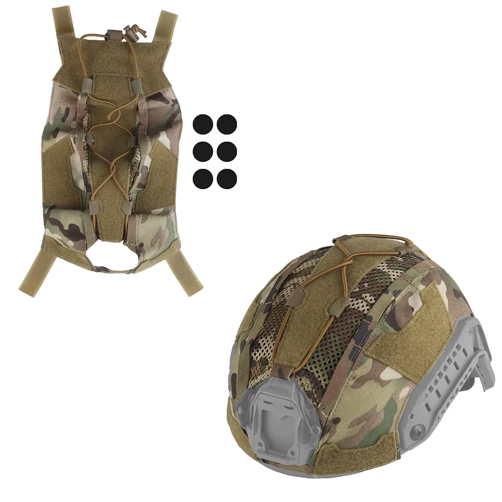 Funda táctica para casco Fast SF Ultra High Cut con cordón elástico - imagen 4