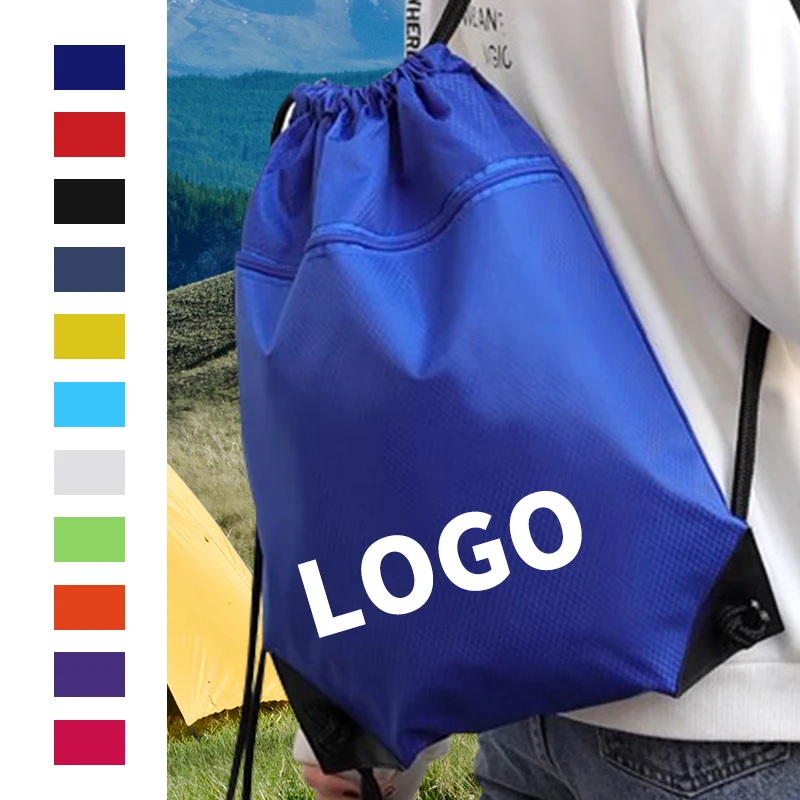 Mochila táctica impermeable plegable con cordón para natación y playa - imagen 3