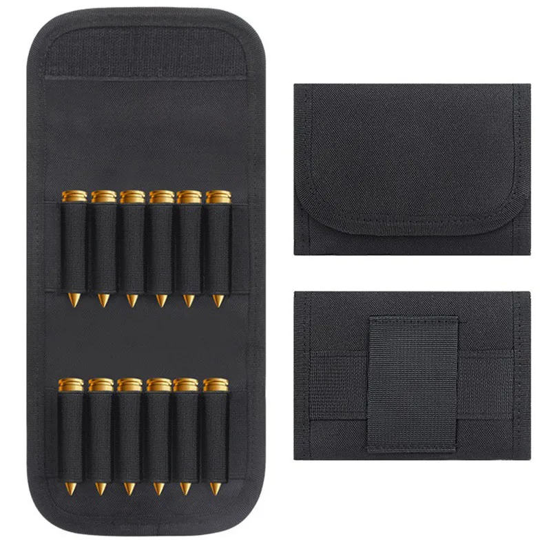 Soporte Molle portacartuchos para escopeta – Accesorio caza táctica - imagen 3