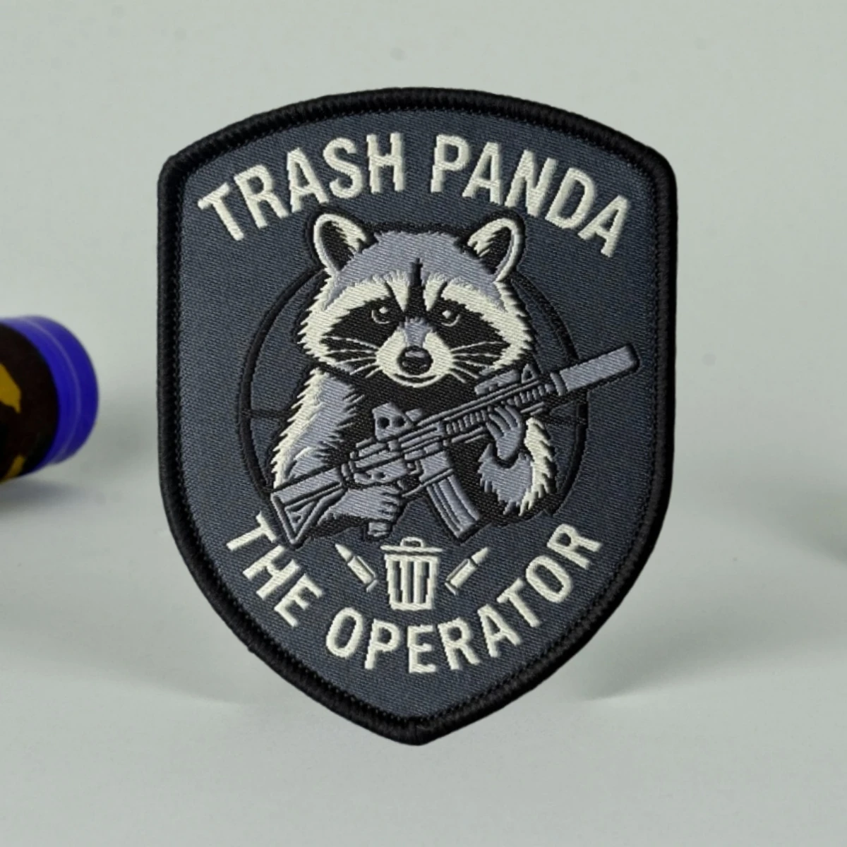 Parche táctico Trash Panda Operator con velcro para MOLLE y mochila - imagen 5