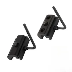 Adaptador Weaver Picatinny perno giratorio para rifle bípode