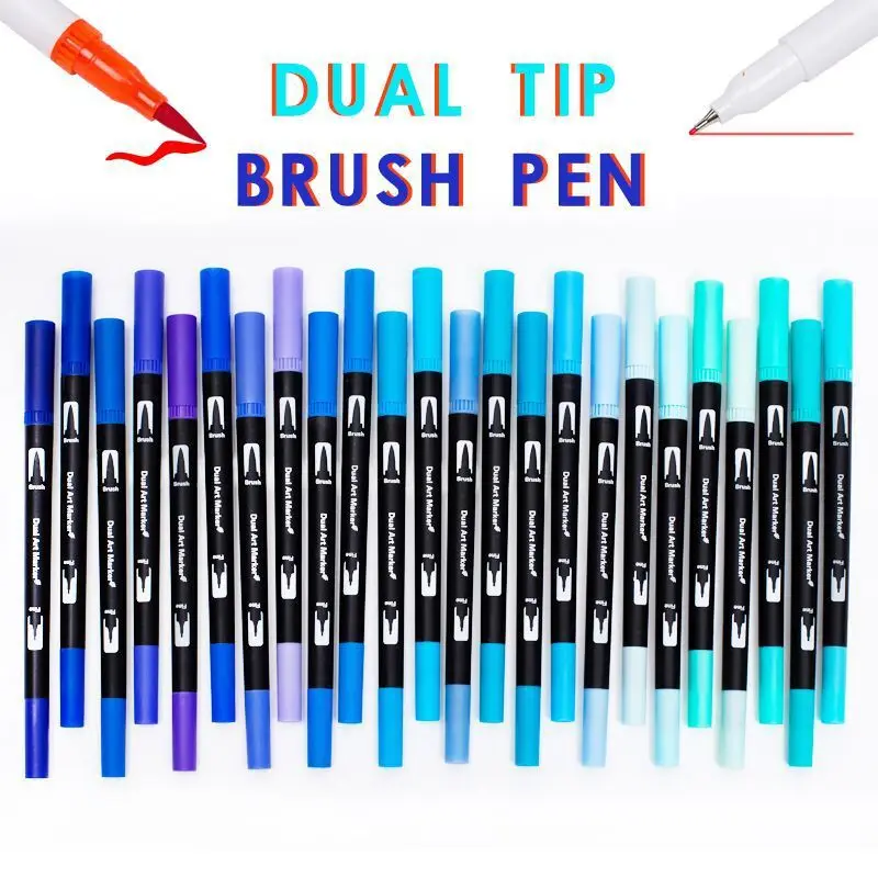Rotuladores acuarela tipo pincel Copic doble punta artísticos - imagen 3