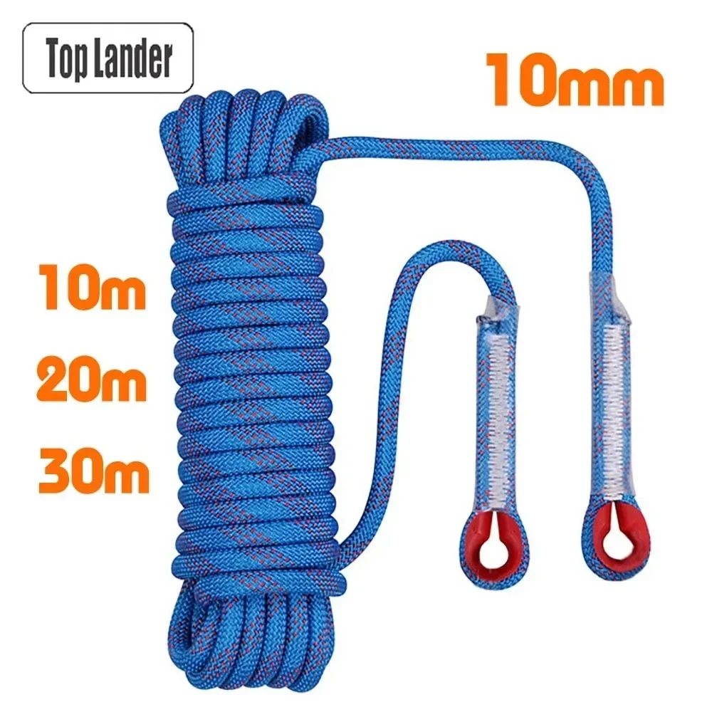 Cuerda estática para escalada, seguridad y rescate