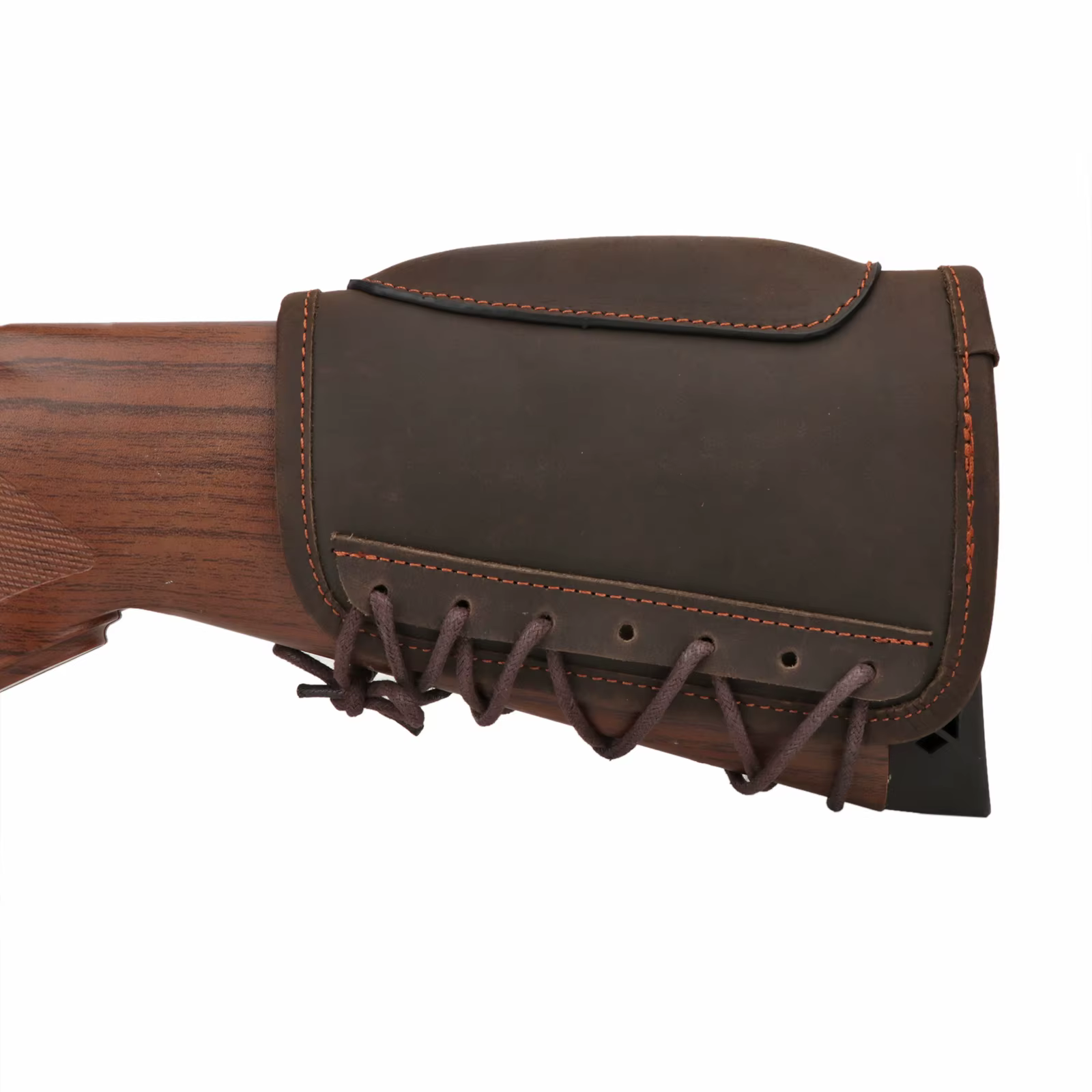 Tourbon Soporte Táctico Rifle – Apoyapiés Mejillas y Porta Municiones de Cuero - imagen 3