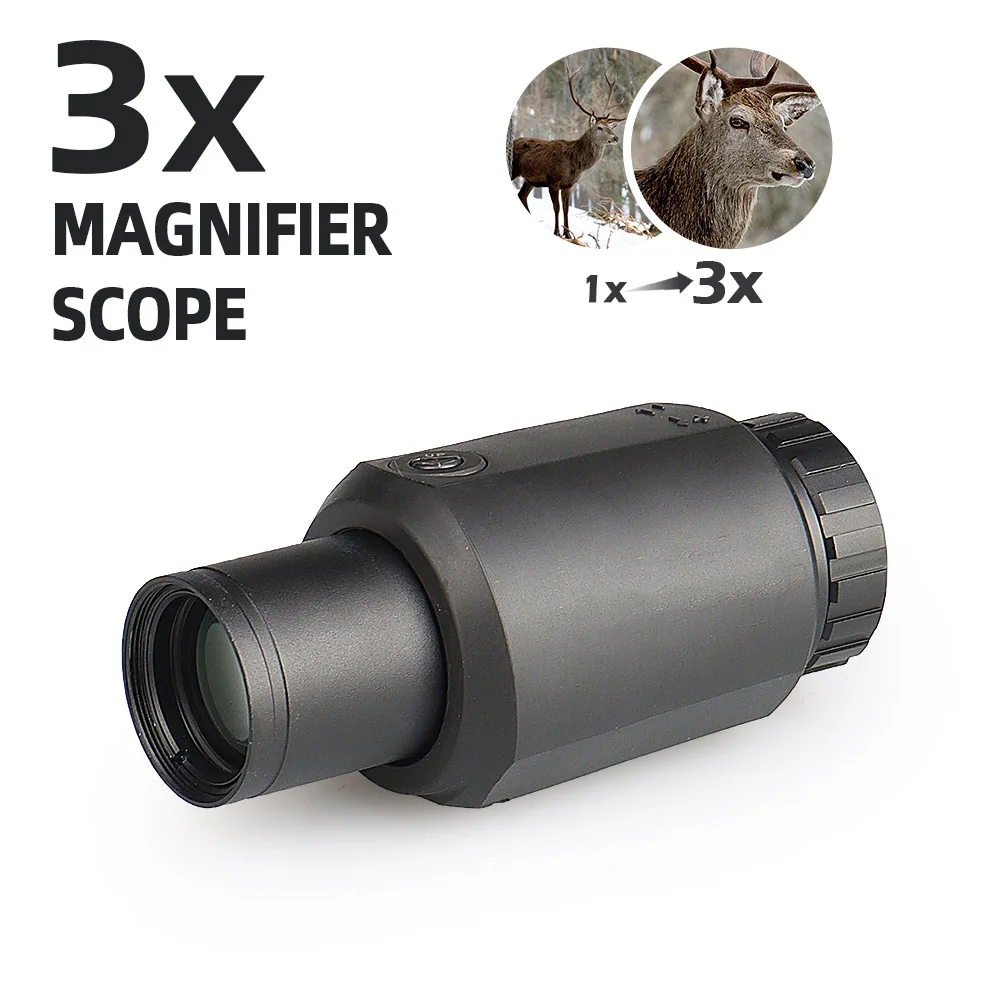 Mira telescópica para rifle caza con monocular y montaje elevador - imagen 5