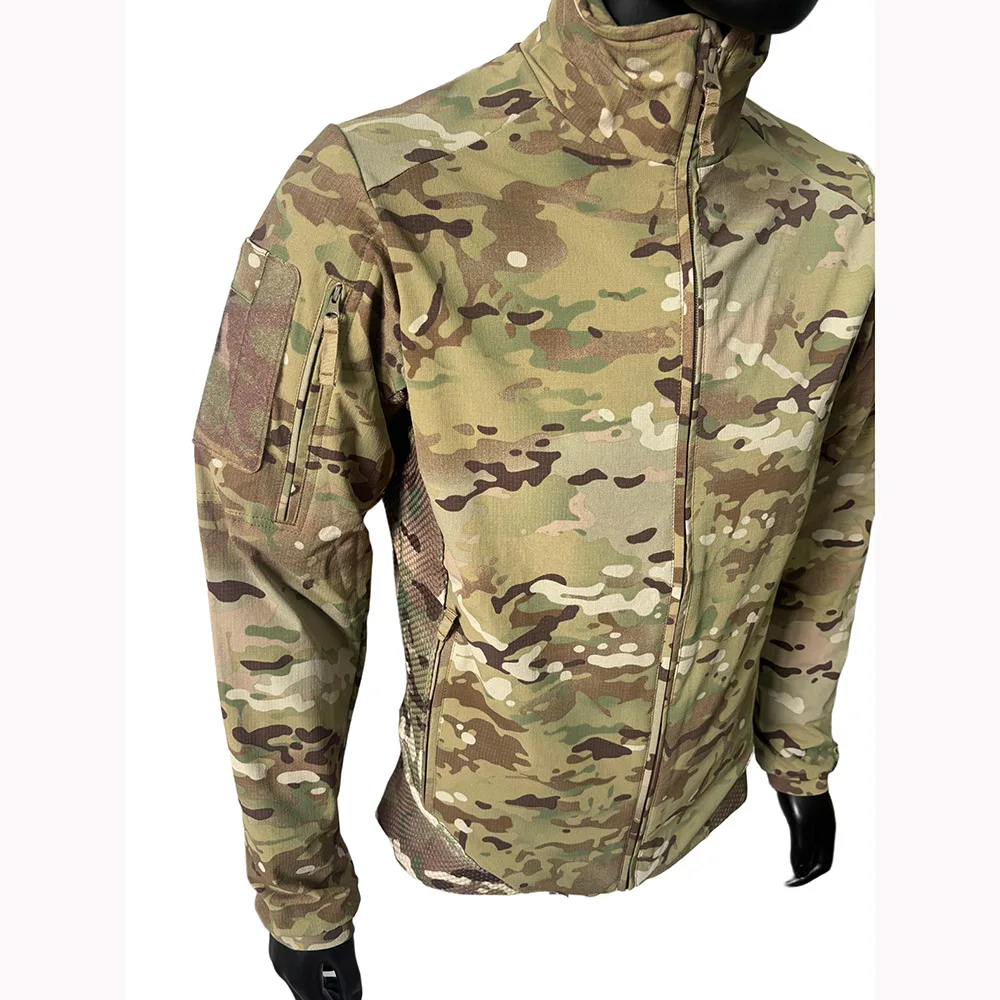 Chaqueta táctica de camuflaje transpirable para hombre – Entrenamiento outdoor - imagen 2
