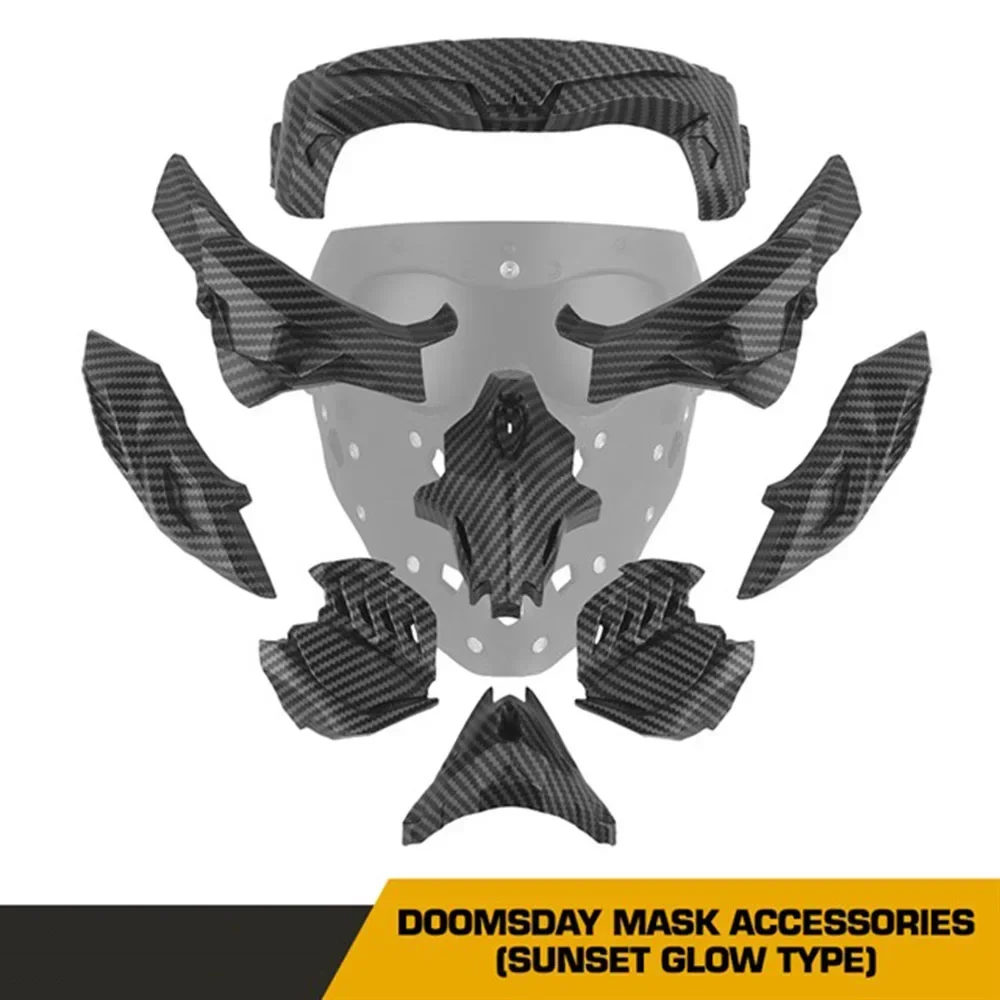 Máscara táctica modular de protección magnética para cosplay - imagen 2