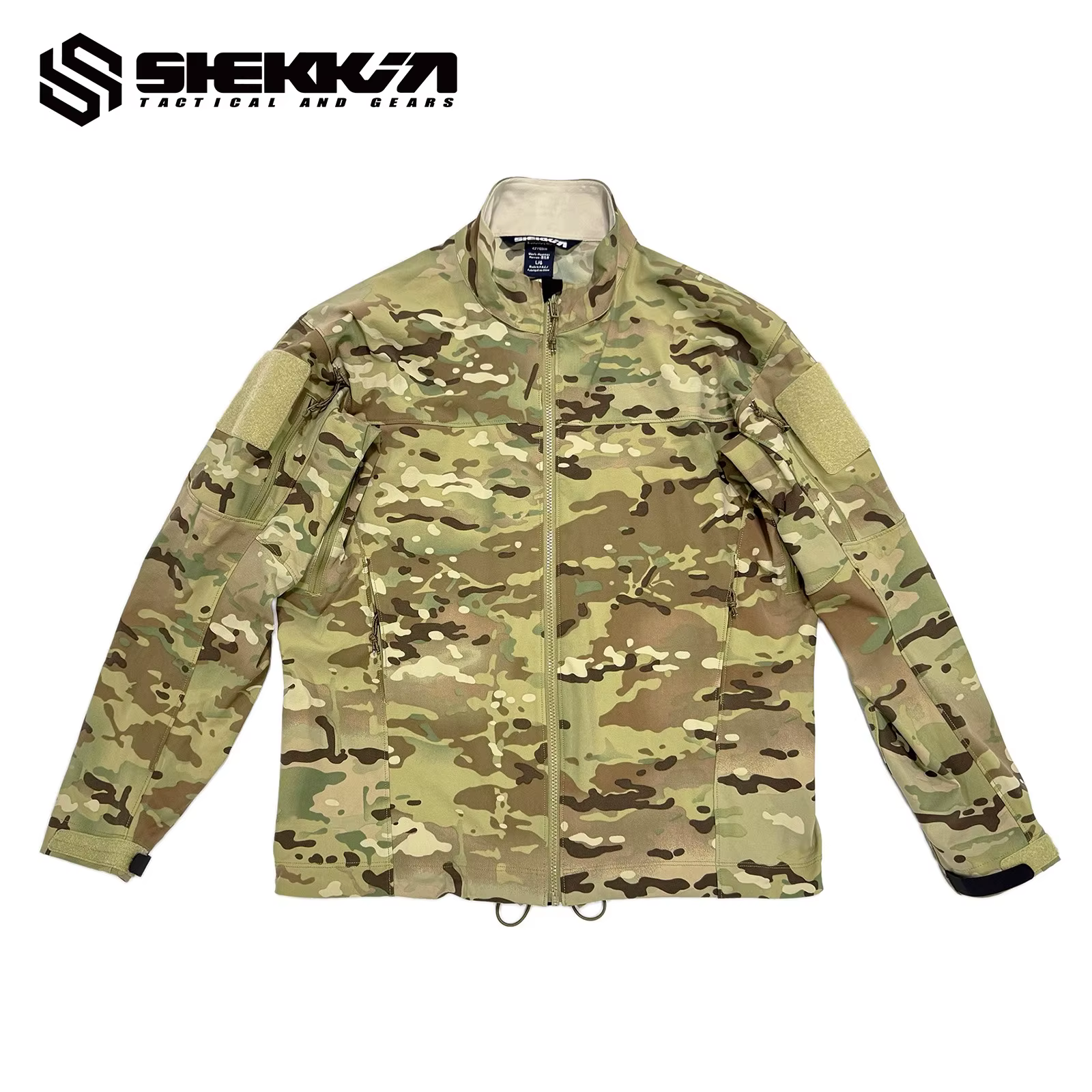 Shekkingears Orange Peel – Chaqueta soft shell táctica de combate - imagen 3