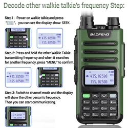 Baofeng M13 Pro walkie talkie HAM UHF/VHF UV para radioaficionados