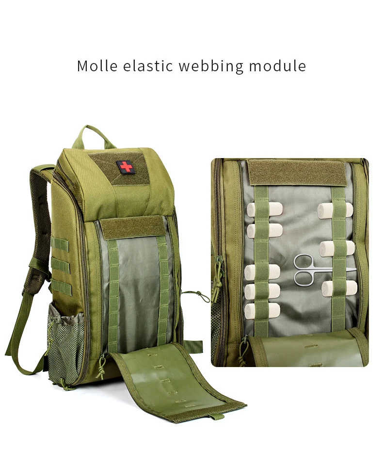 Mochila lista para senderismo y montañismo