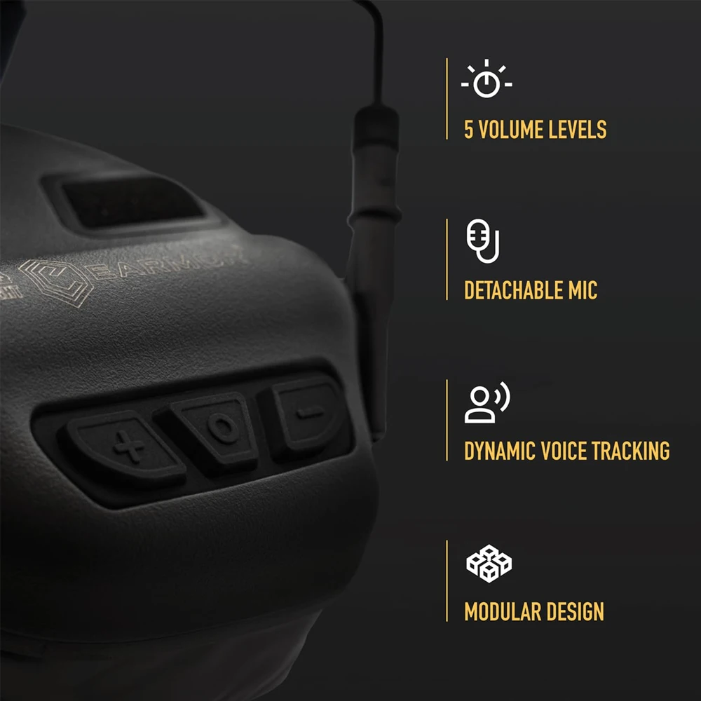EARMOR M32SE Orejeras electrónicas antiruido para airsoft y outdoor - imagen 3