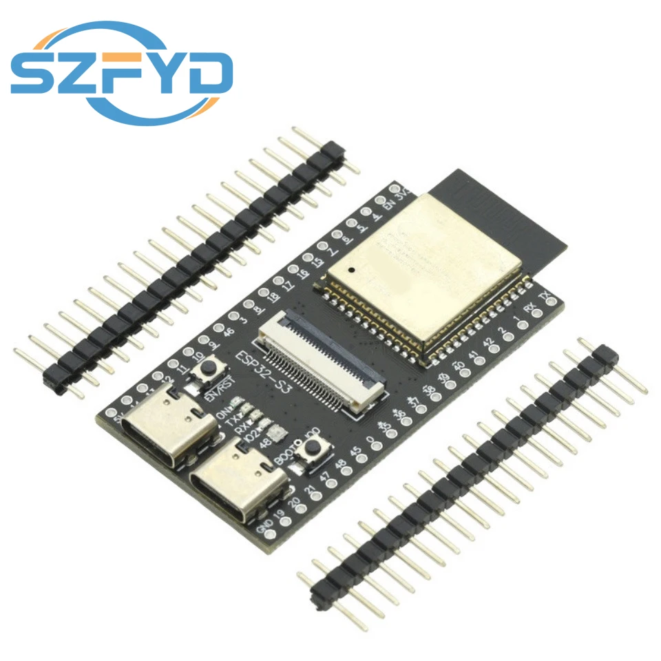 Placa ESP32-S3 con cámara WiFi y Bluetooth