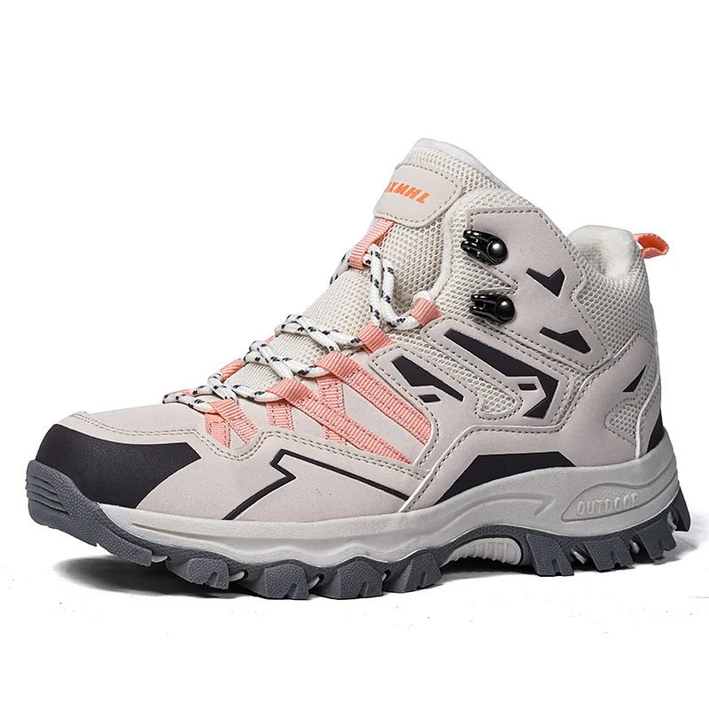 HIKEUP Botas trekking mujer – Impermeables térmicas antideslizantes - imagen 5