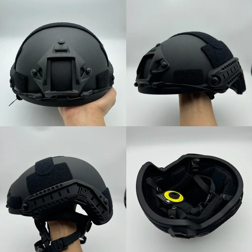Casco táctico ACH de corte alto FAST con almohadillas Wendi suspensión - imagen 4