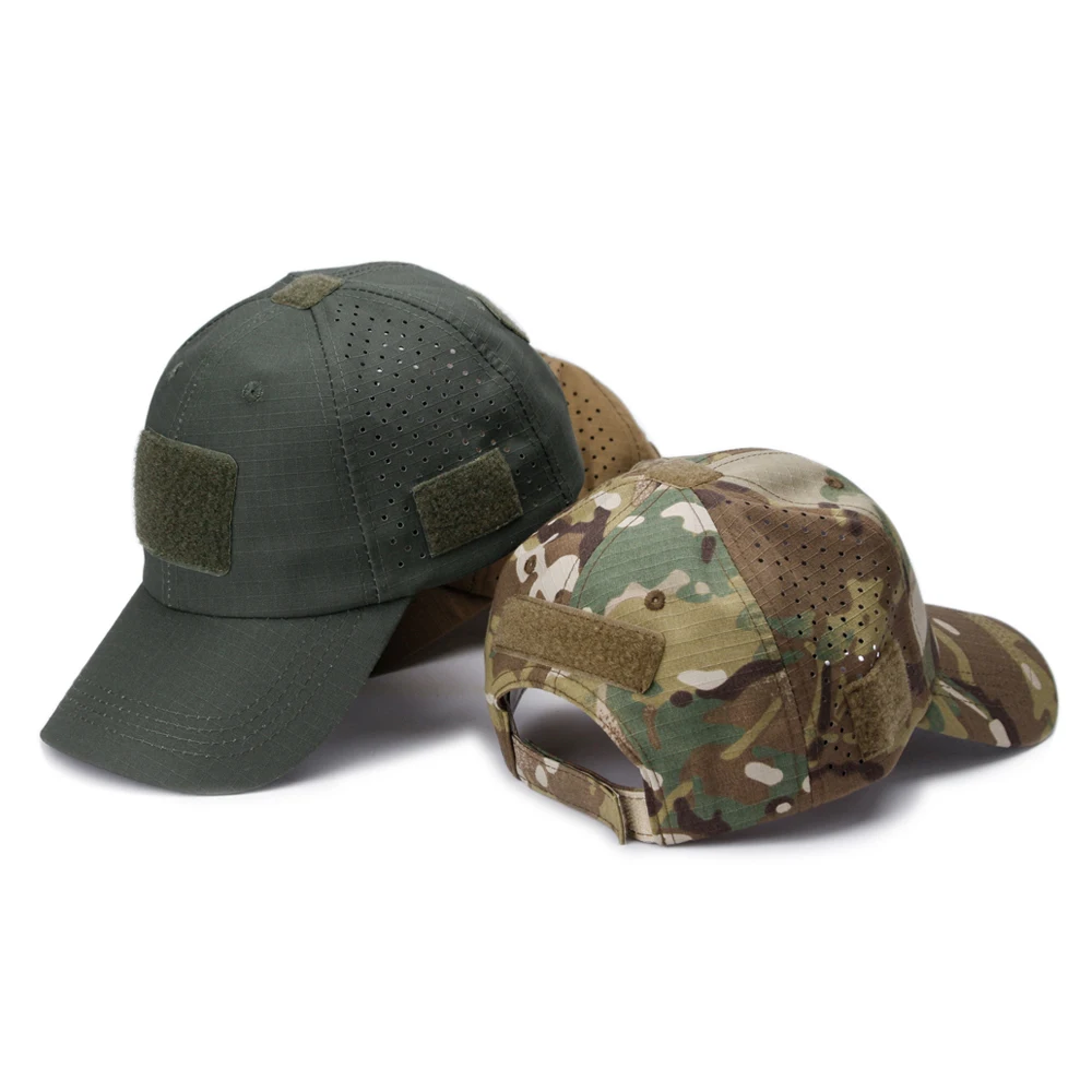 Gorra camuflaje transpirable con protección solar para exteriores - imagen 2