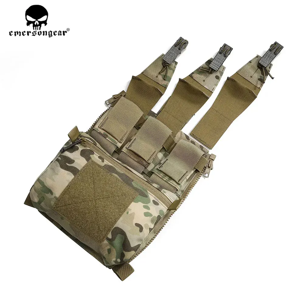 Emersongear V5 Panel Trasero Táctico con Bolsillo GP y Solapa FCPC - imagen 4