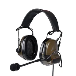 WADSN auriculares tácticos C2 con micrófono CS, protección auditiva