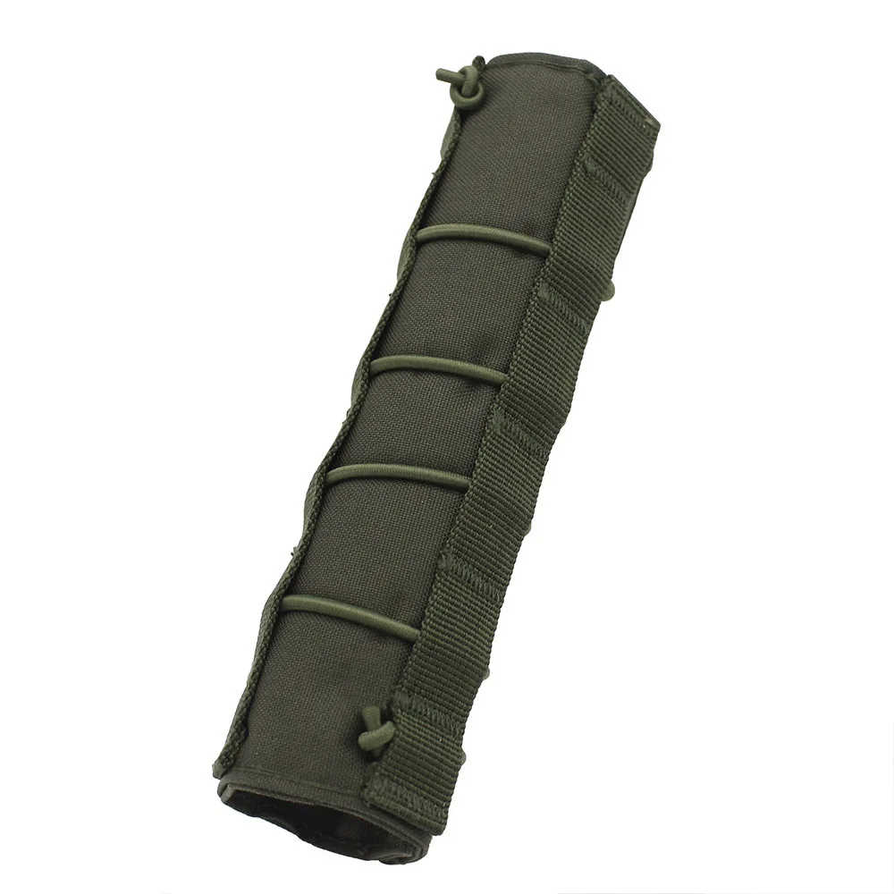 Funda silenciador airsoft camuflaje táctico - imagen 4
