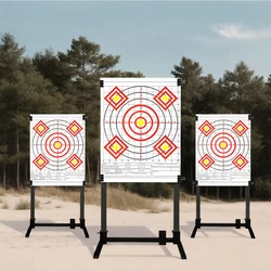 Papel diana multianillo para tiro deportivo – Arco y airsoft