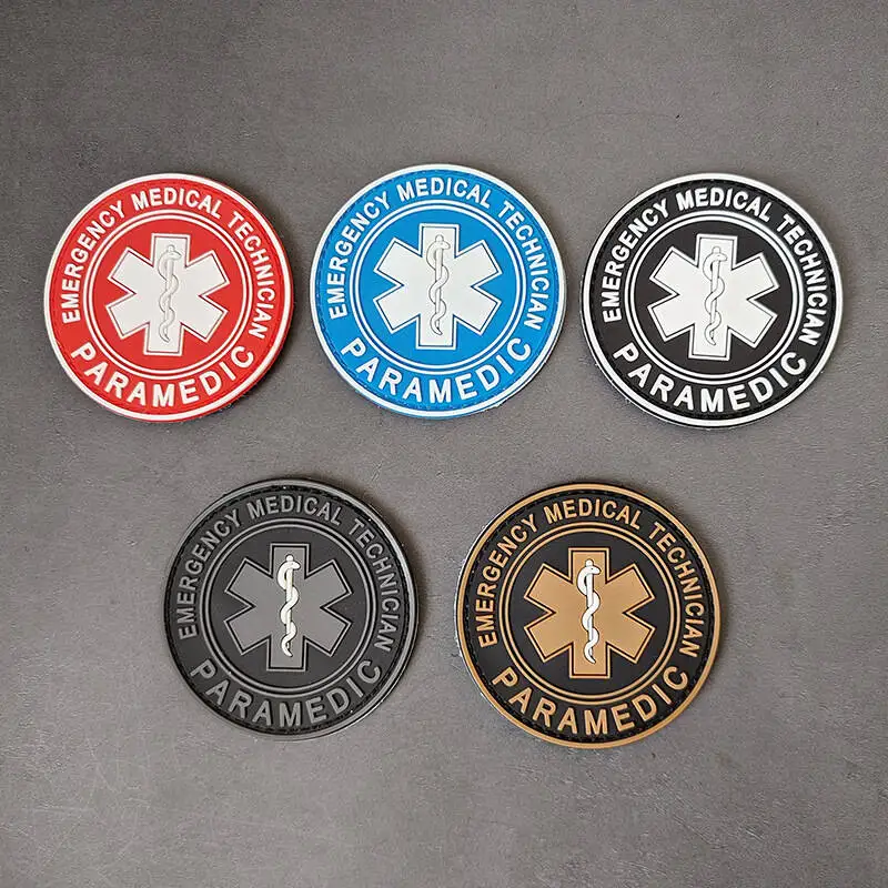 Parche táctico PVC 3D con velcro para mochilas, uniformes militares - imagen 2
