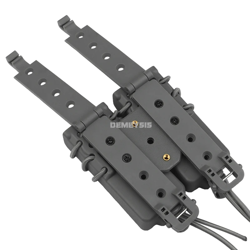 Funda portacargadores doble MOLLE 9mm liberación rápida - imagen 4