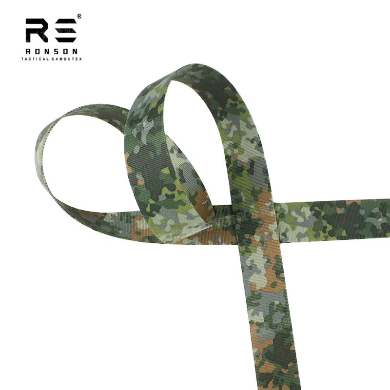 Correa táctica de nailon camuflaje bosque multiverde duradera - imagen 4