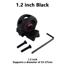 Soporte riel lateral para linterna – Montaje casco táctico 30mm