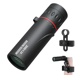 Monocular mini compacto de bolsillo con adaptador para movil