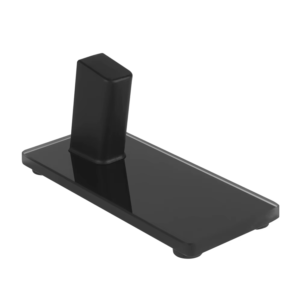 Exhibidor de cristal para pistola táctica con base antideslizante - imagen 3