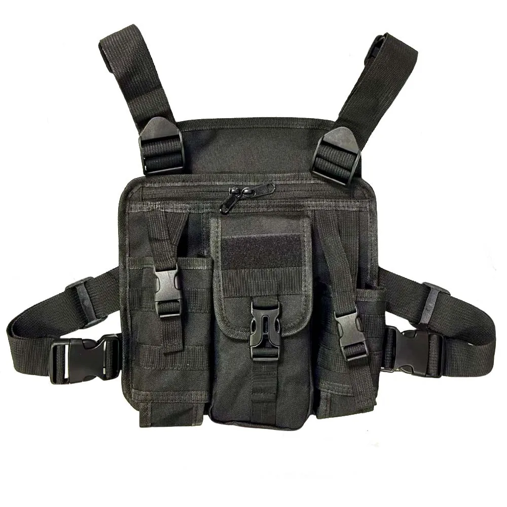 Bolsa táctica multibolsillos bandolera cruzada para herramientas - imagen 4