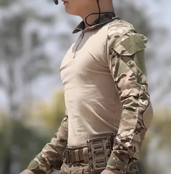 Traje táctico de camuflaje ripstop para hombre – airsoft y caza