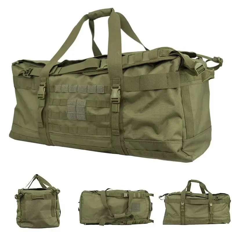 Mochila táctica lona 40L – Resistente outdoor expediciones