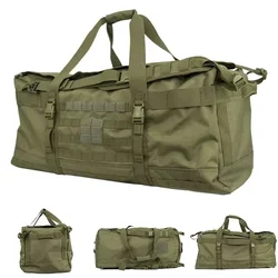 Mochila táctica lona 40L – Resistente outdoor expediciones