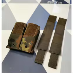 KSK camiseta táctica sin mangas doble punto alemán con bolsa