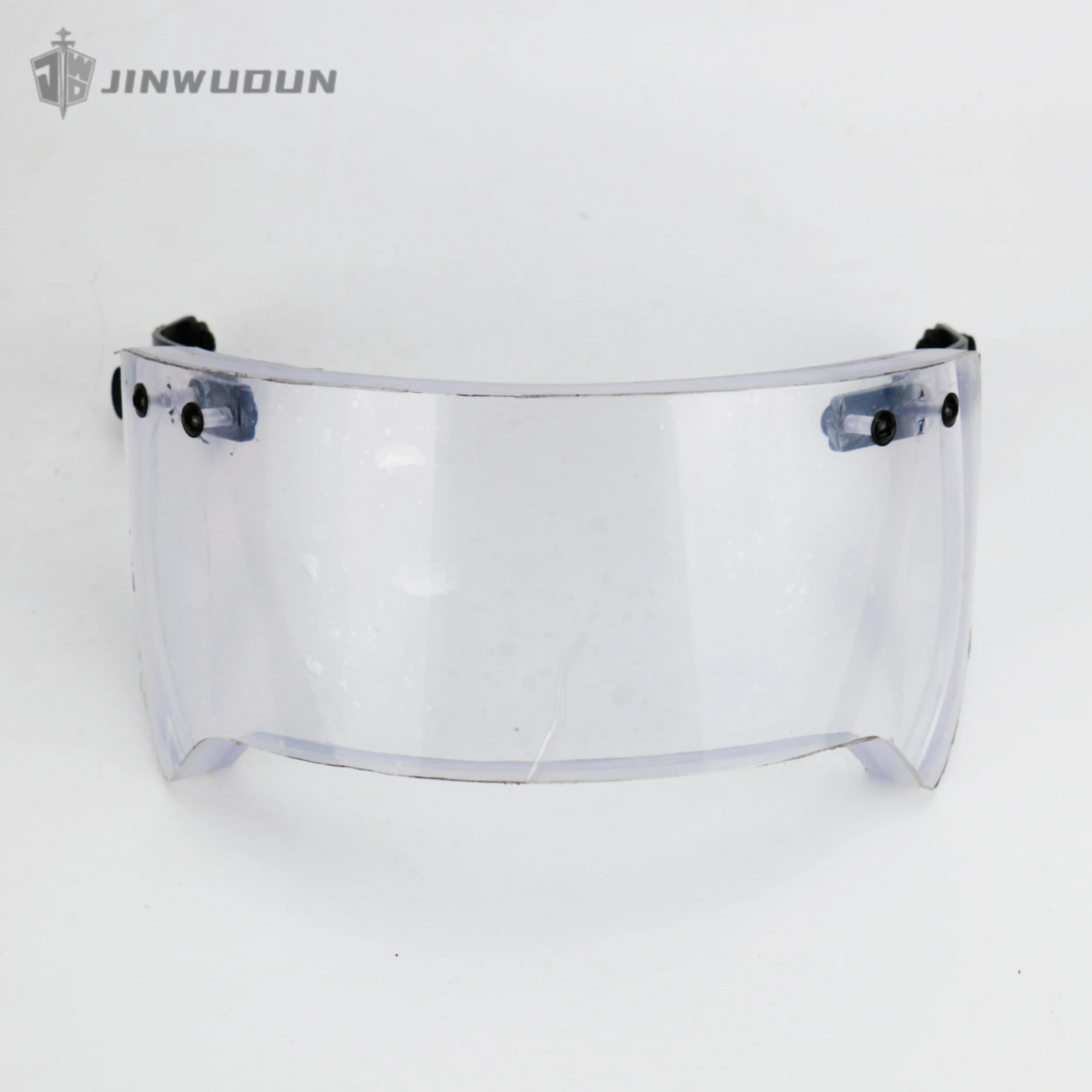 Visera balística NIJ IIIA montada sobre casco táctico