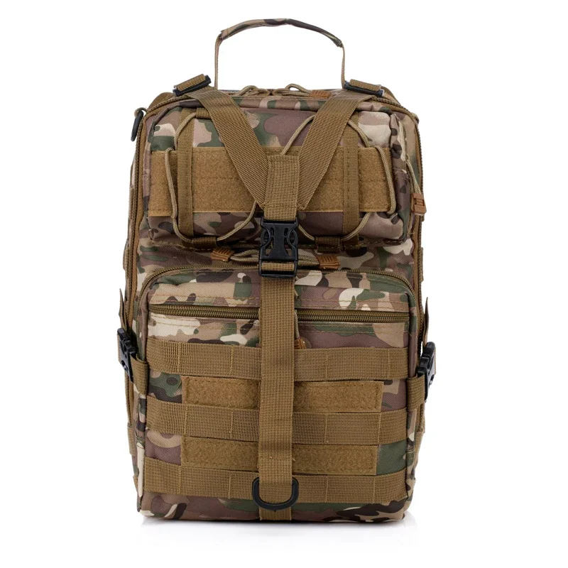 Mochila táctica MOLLE nailon – Bolso de hombro outdoor - imagen 4