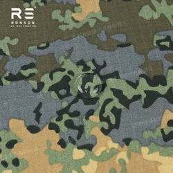 Tela NYCO ripstop camuflaje Woodland austriaco para uniformes