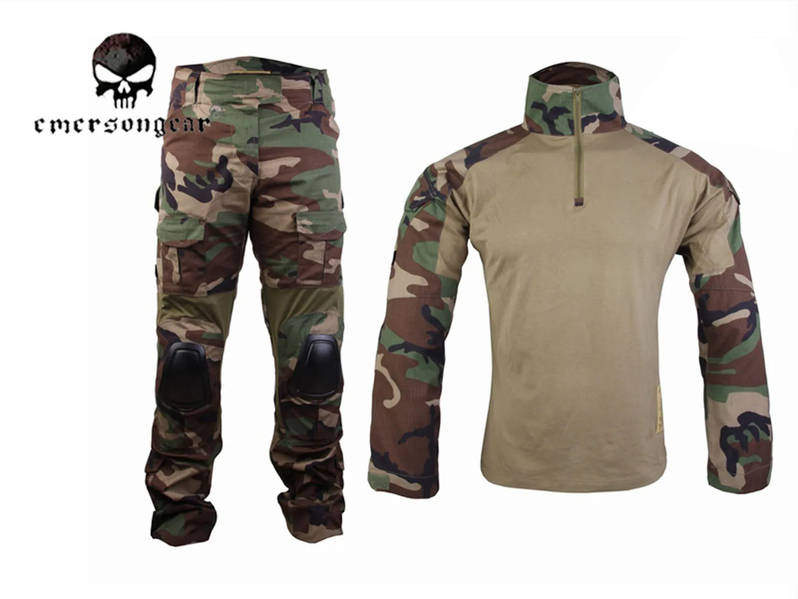 Emersongear Gen2 BDU Airsoft traje combate coderas rodilleras - imagen 4