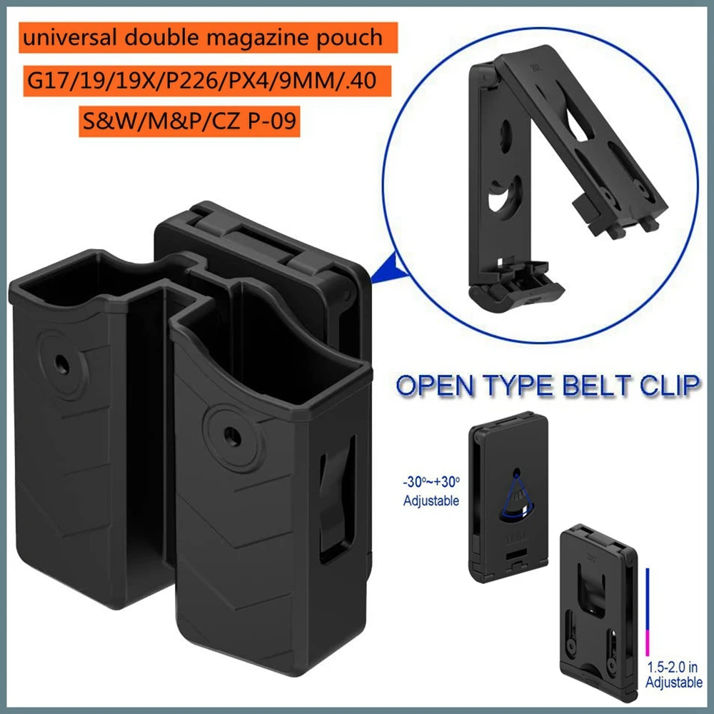 Portacargadores doble IWB OWB para Glock - imagen 3