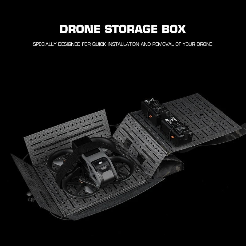 Bolsa táctica para dron clásico, transporte rápido y riñonera - imagen 4