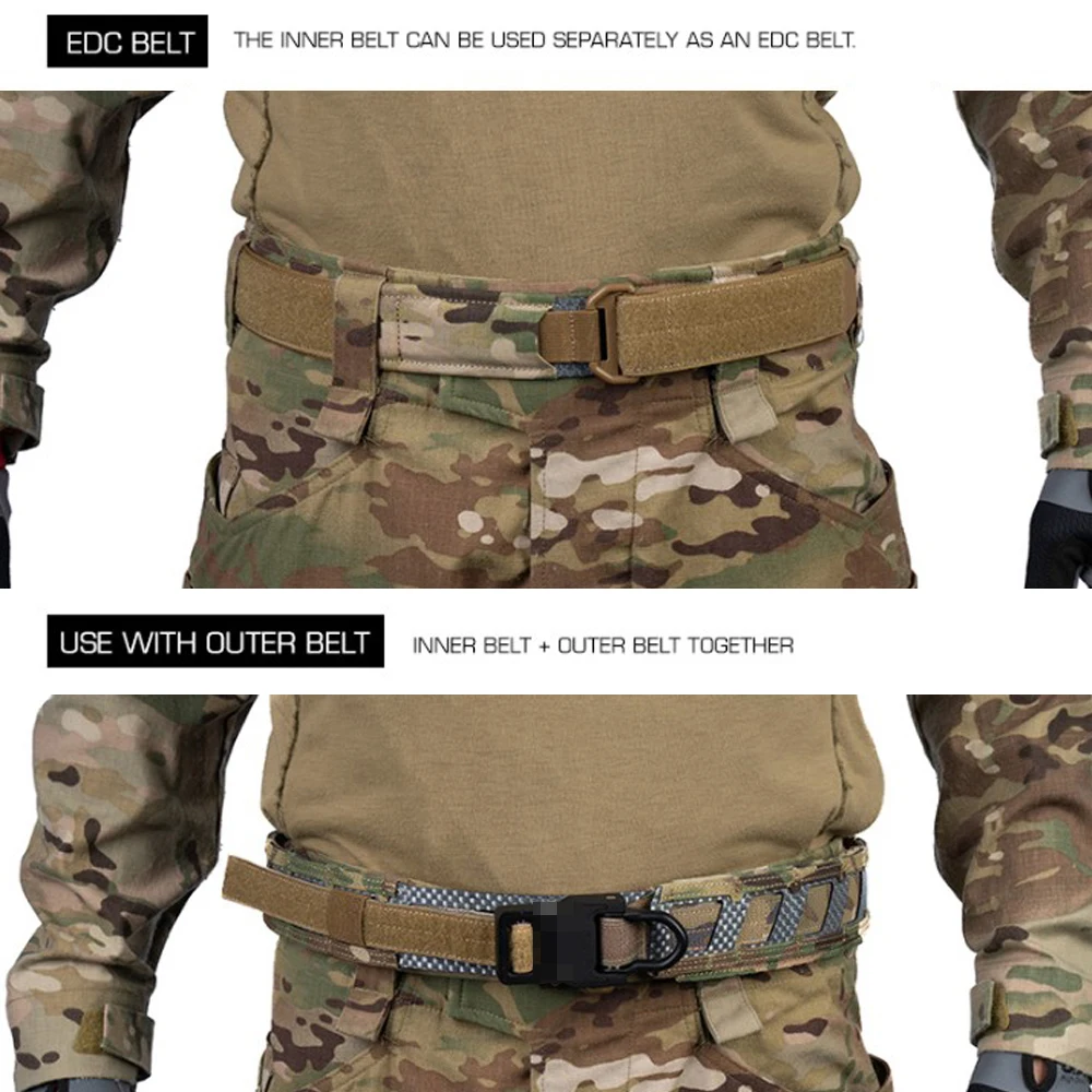 Cinturón táctico MOLLE magnético de localización rápida Airsoft - imagen 5