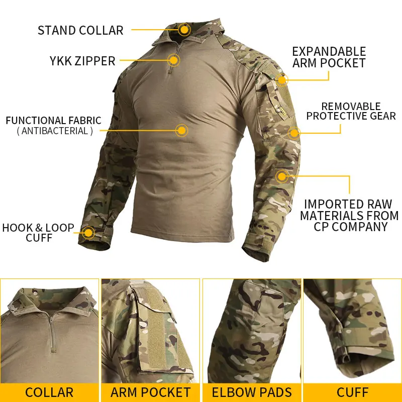 Detalles del conjunto camisa y pantalón