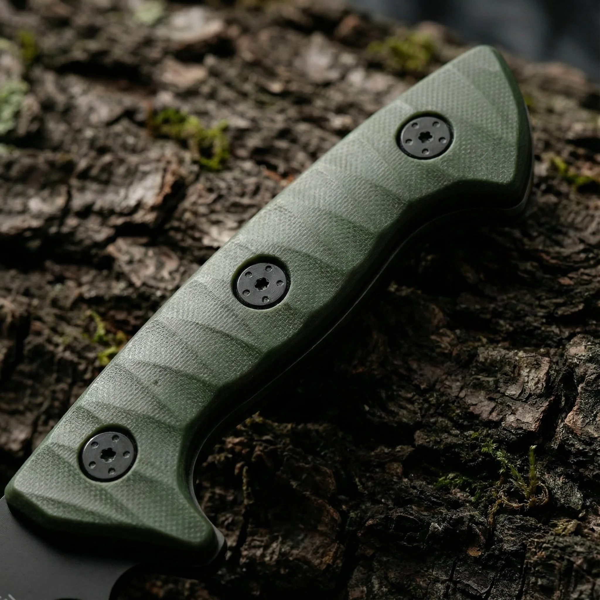 Cuchillo fijo táctico al aire con funda para senderismo y camping - imagen 5