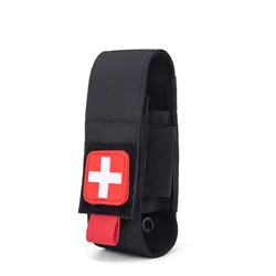 Torniquete táctico MOLLE con funda – Bolsa kit trauma combate