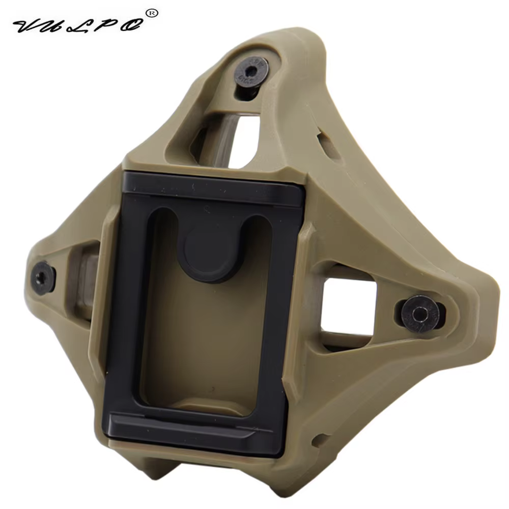 Adaptador montura NVG casco táctico MICH/ACH – 3 agujeros