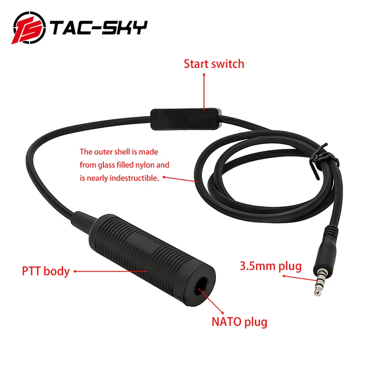Conector militar NATO de 7,1mm