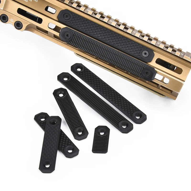 WADSN Cubierta de riel M-LOK nylon 3D para airsoft táctica - imagen 4