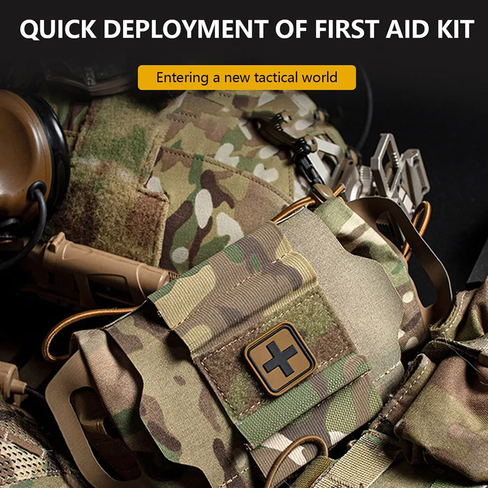 Outdoor Survival IFAK botiquín táctico MOLLE de primeros auxilios