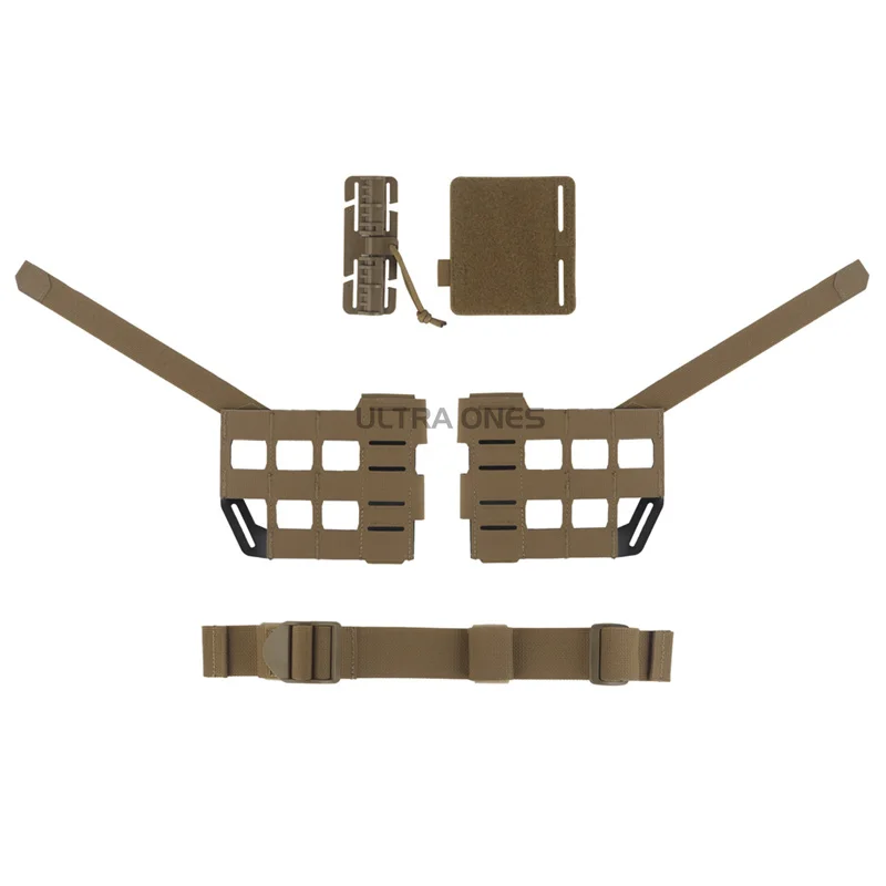 Kit expansión chaleco táctico airsoft HX – Panel frontal MOLLE