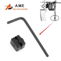 Abrazaderas de aleación para arco compuesto con clip sujeción llave